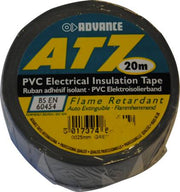 PVC-TAPE GRÅ 0,8X25MM  20 MTR.