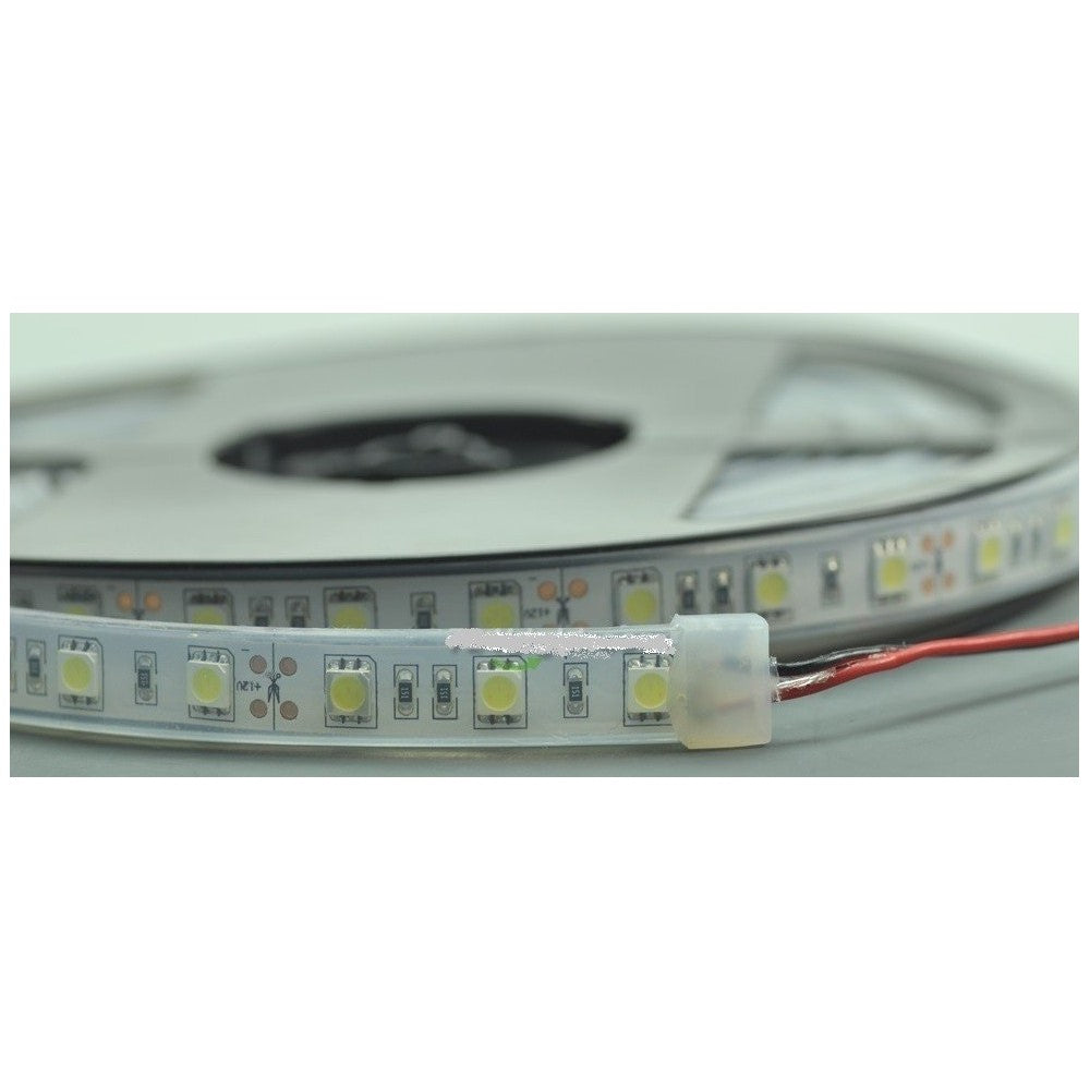 10W/m Vandtæt LED Strip - 5m, IP68, 60 LED/m, 12V