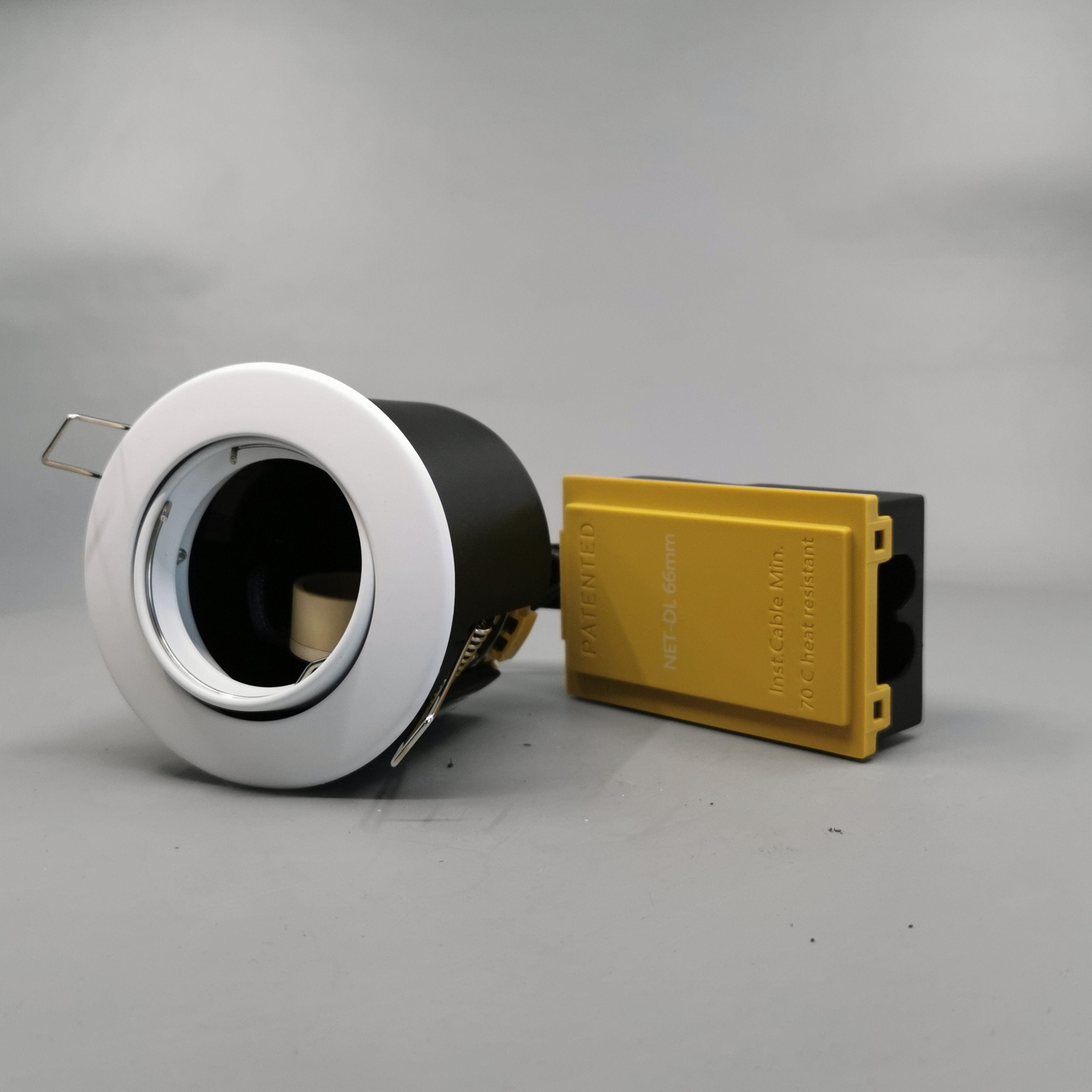 Indbygningsspot 230V GU10 Max 7W LED - mat hvid