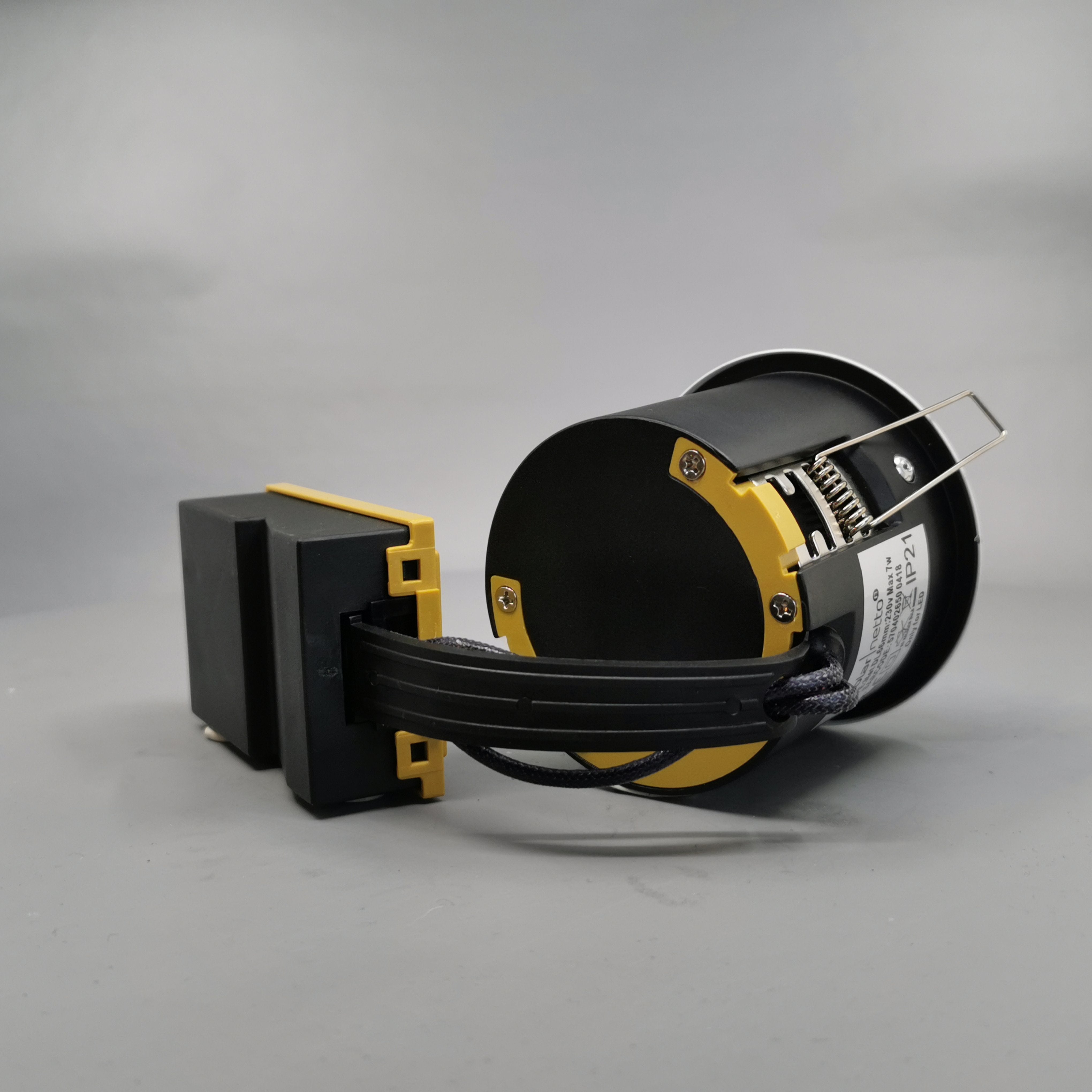 Indbygningsspot 230V GU10 Max 7W LED - mat hvid