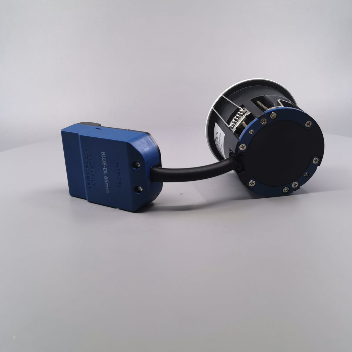 Blue-DL udendørsspot version 1 m. GU10 fatning - Mat hvid (360° frame 13)