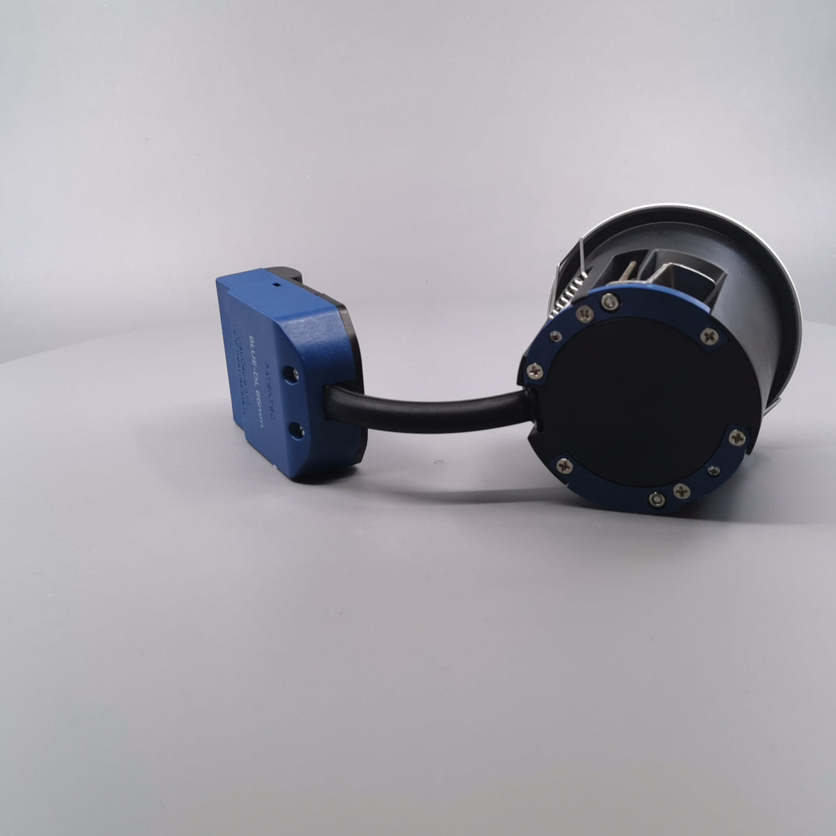 Blue-DL udendørsspot version 1 m. GU10 fatning - Mat hvid (360° frame 15)
