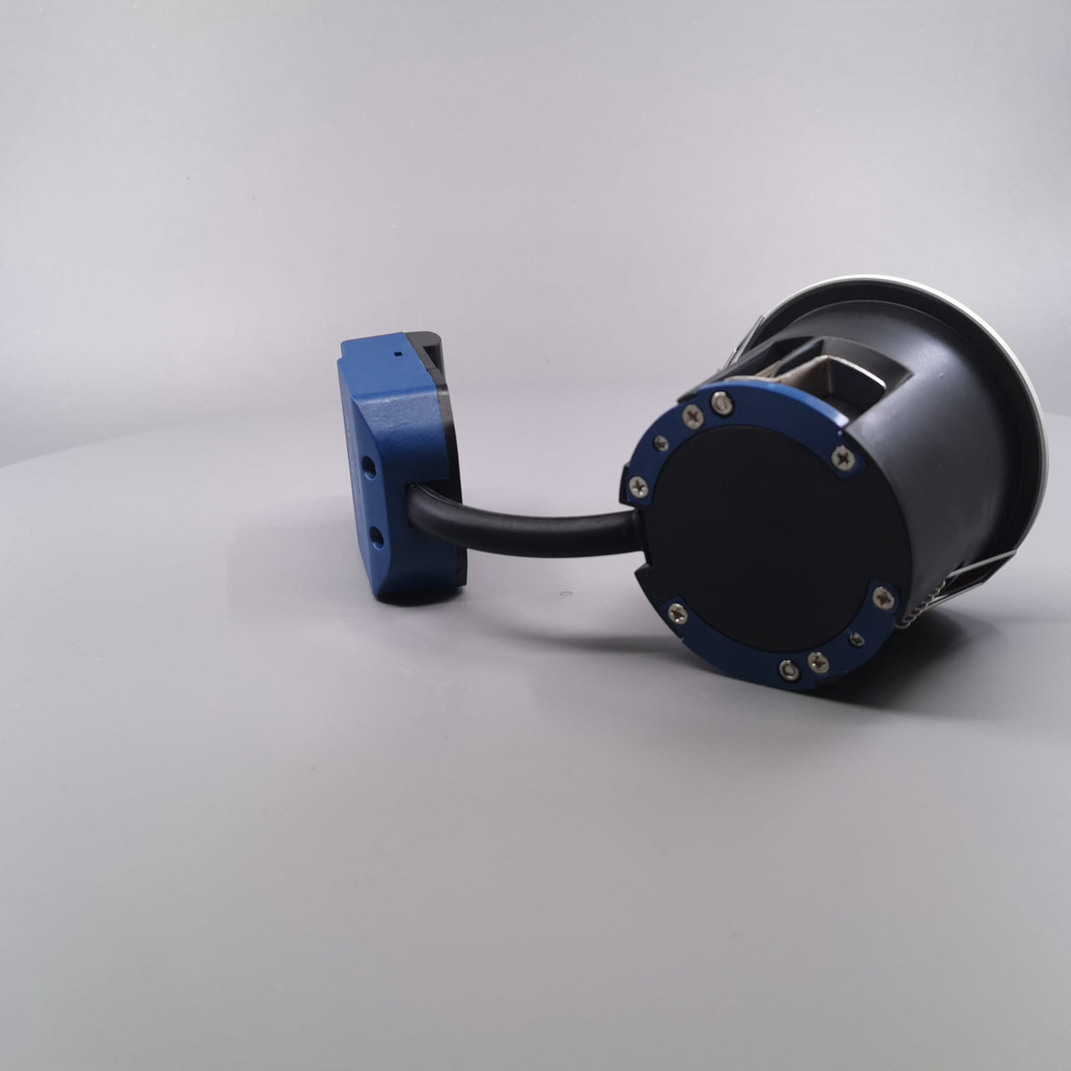 Blue-DL udendørsspot version 1 m. GU10 fatning - Mat hvid (360° frame 16)