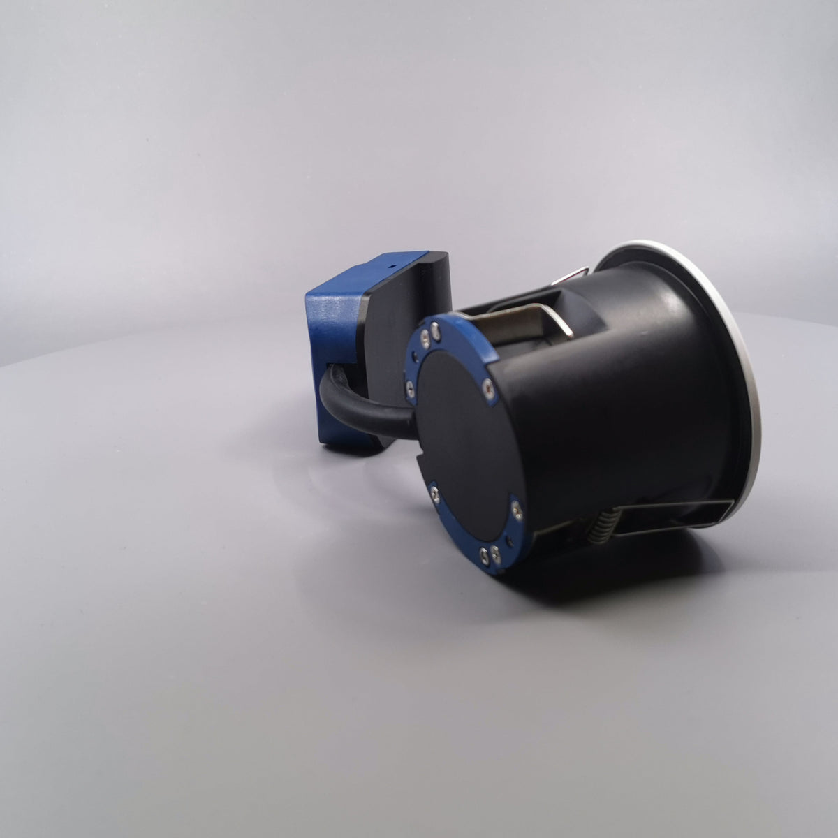 Blue-DL udendørsspot version 1 m. GU10 fatning - Mat hvid (360° frame 18)