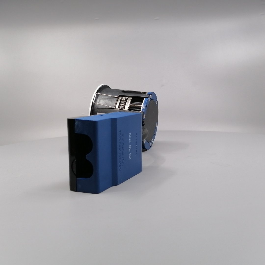 Indbygningsspots m. GU10 fatning G2 - rund, mat hv (360° frame 9)