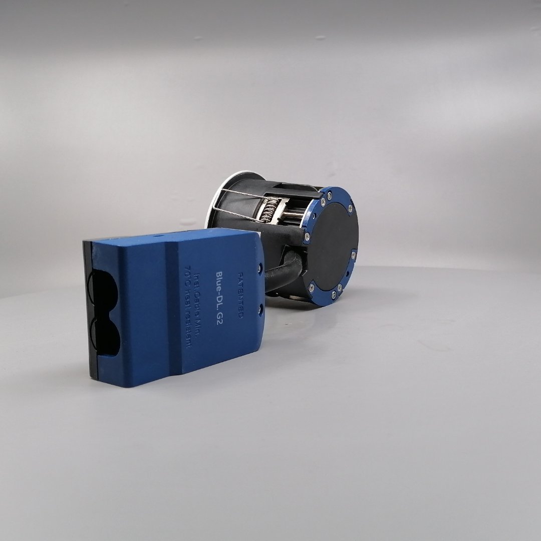 Indbygningsspots m. GU10 fatning G2 - rund, mat hv