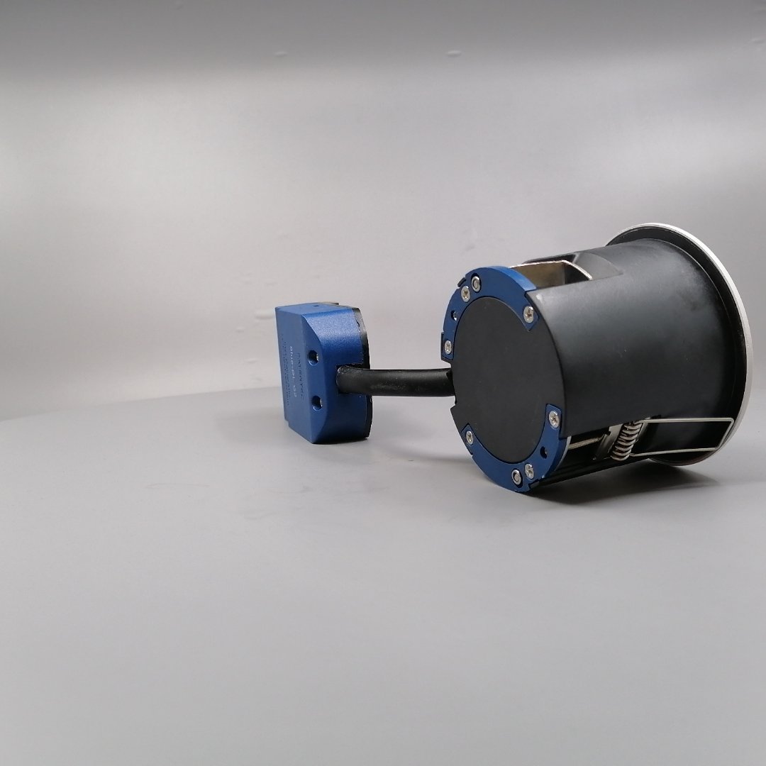 Indbygningsspots m. GU10 fatning G2 - rund, mat hv