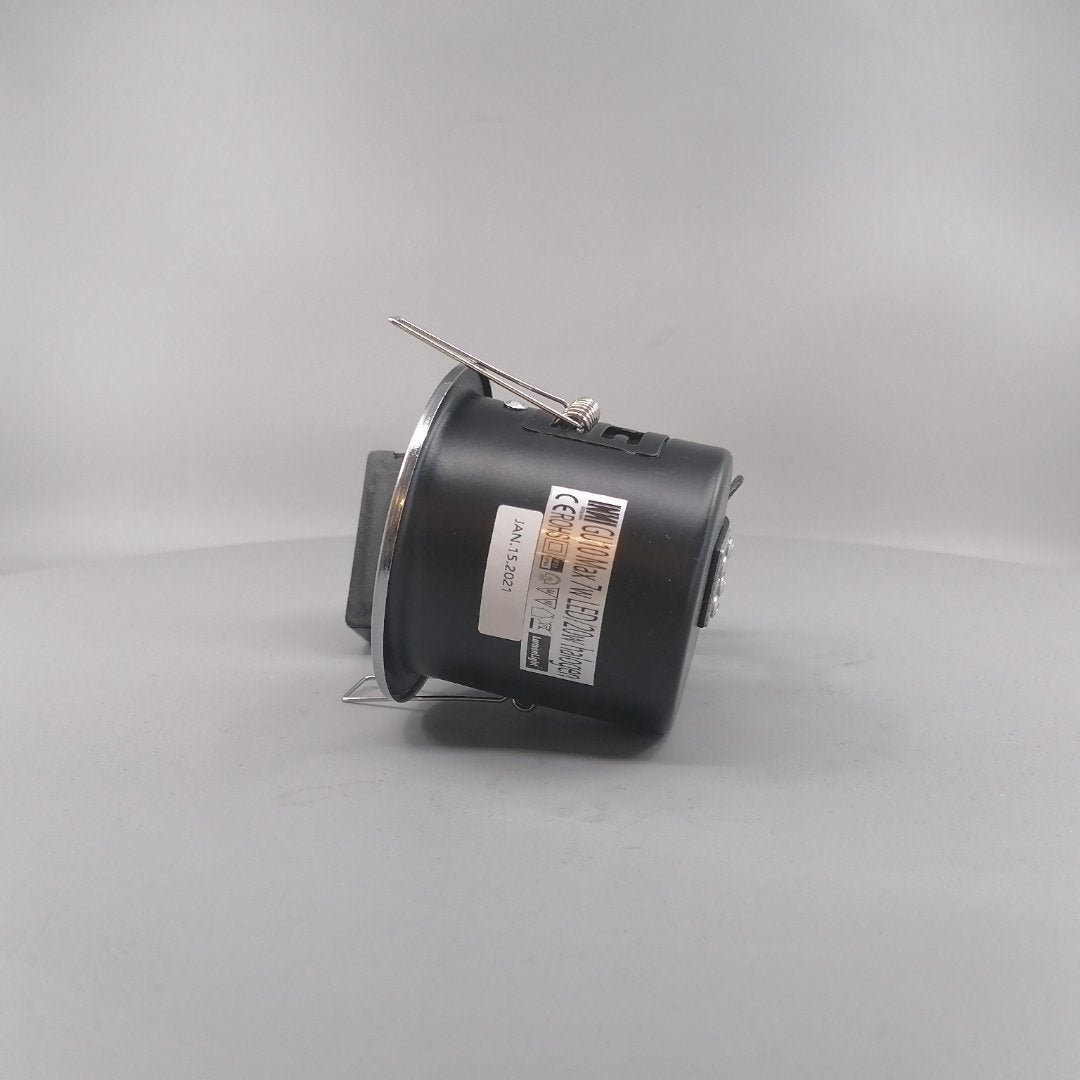 Indbygningsspot 230V GU10 Max  7W LED Børstet (360° frame 7)