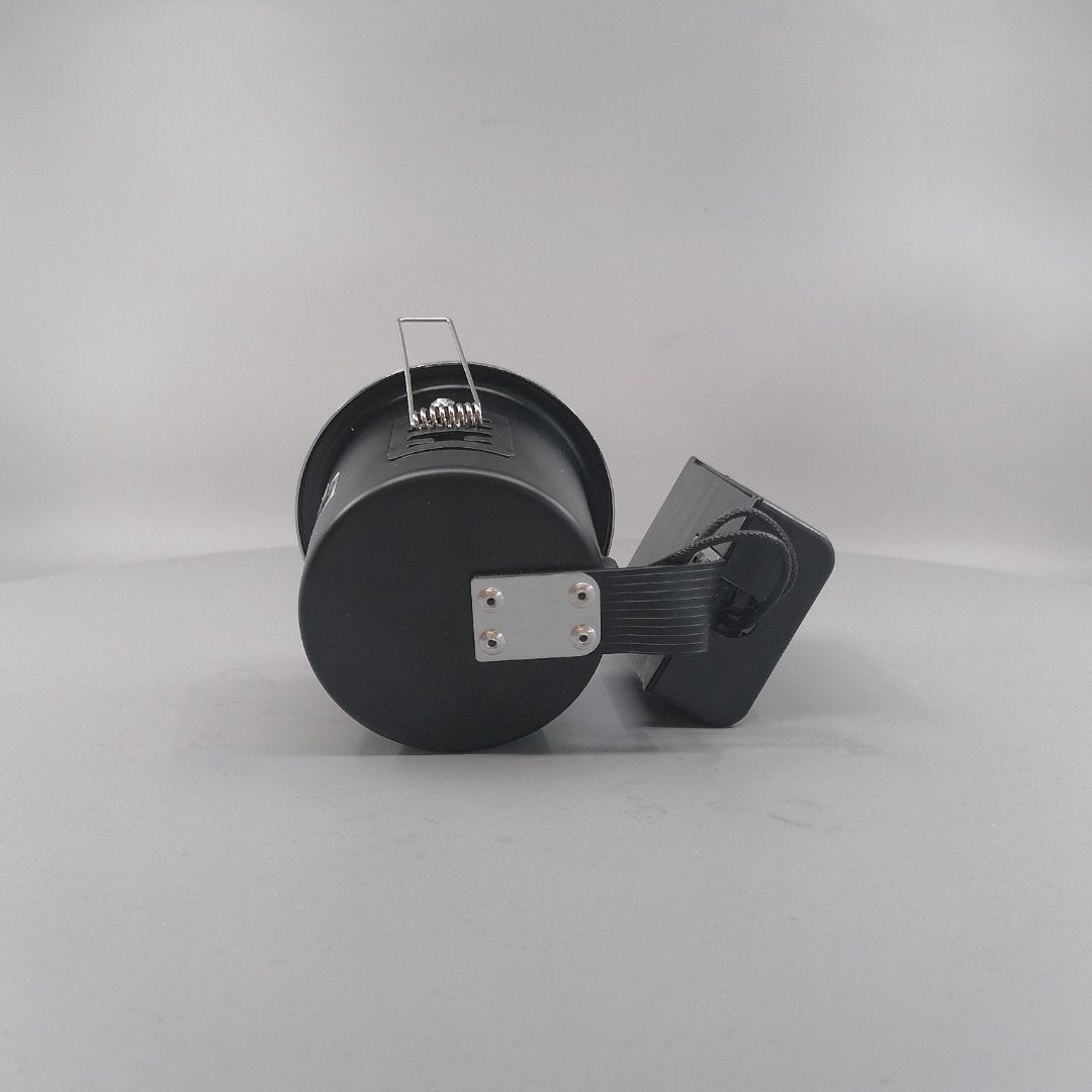 Indbygningsspot 230V GU10 Max  7W LED Børstet (360° frame 12)