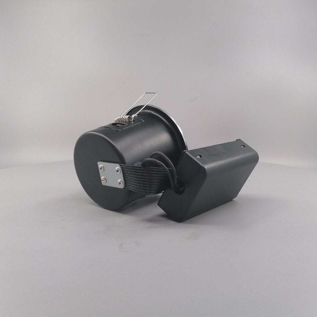 Indbygningsspot 230V GU10 Max  7W LED Børstet (360° frame 15)