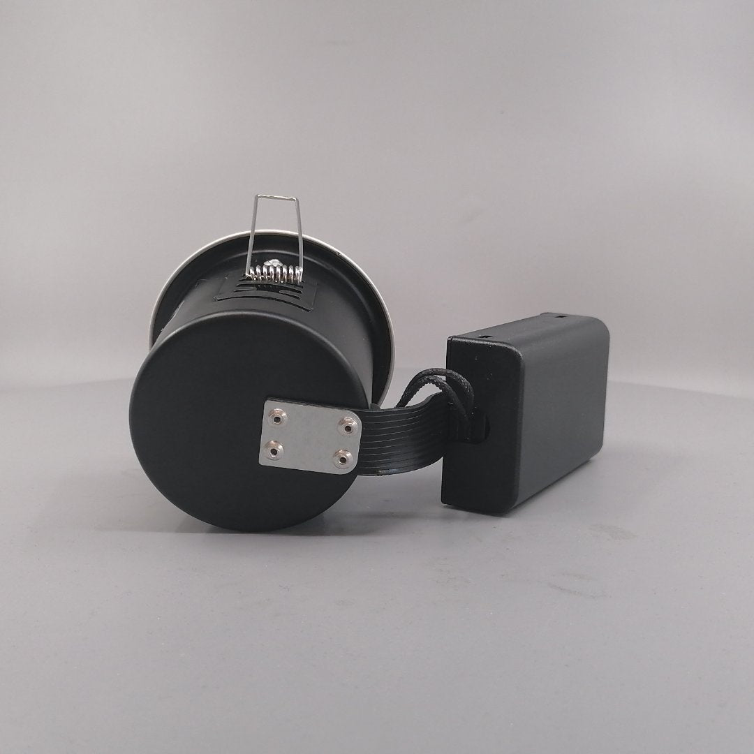 Indbygningsspot 230V GU10  max 7W Led -mat hvid (360° frame 12)