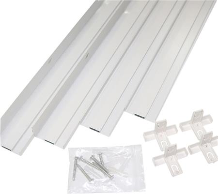 PÅBYG-RAMME, LED PANEL 598X598X43, HVID