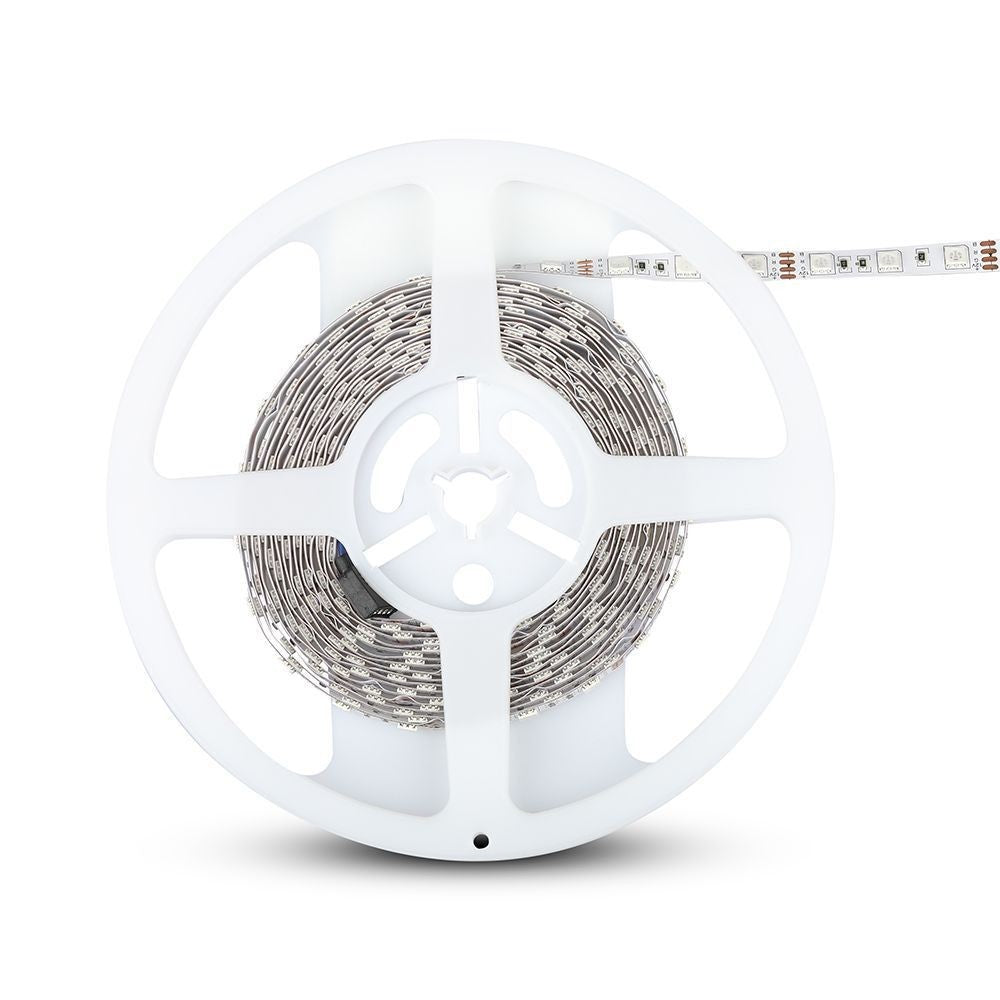 V-Tac 7W/m RGB LED-stripsæt - 5m, 60 LED pr. meter
