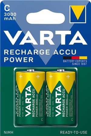 BATTERI RECH.ACCU POWER C 3000MAH 2ST/FP