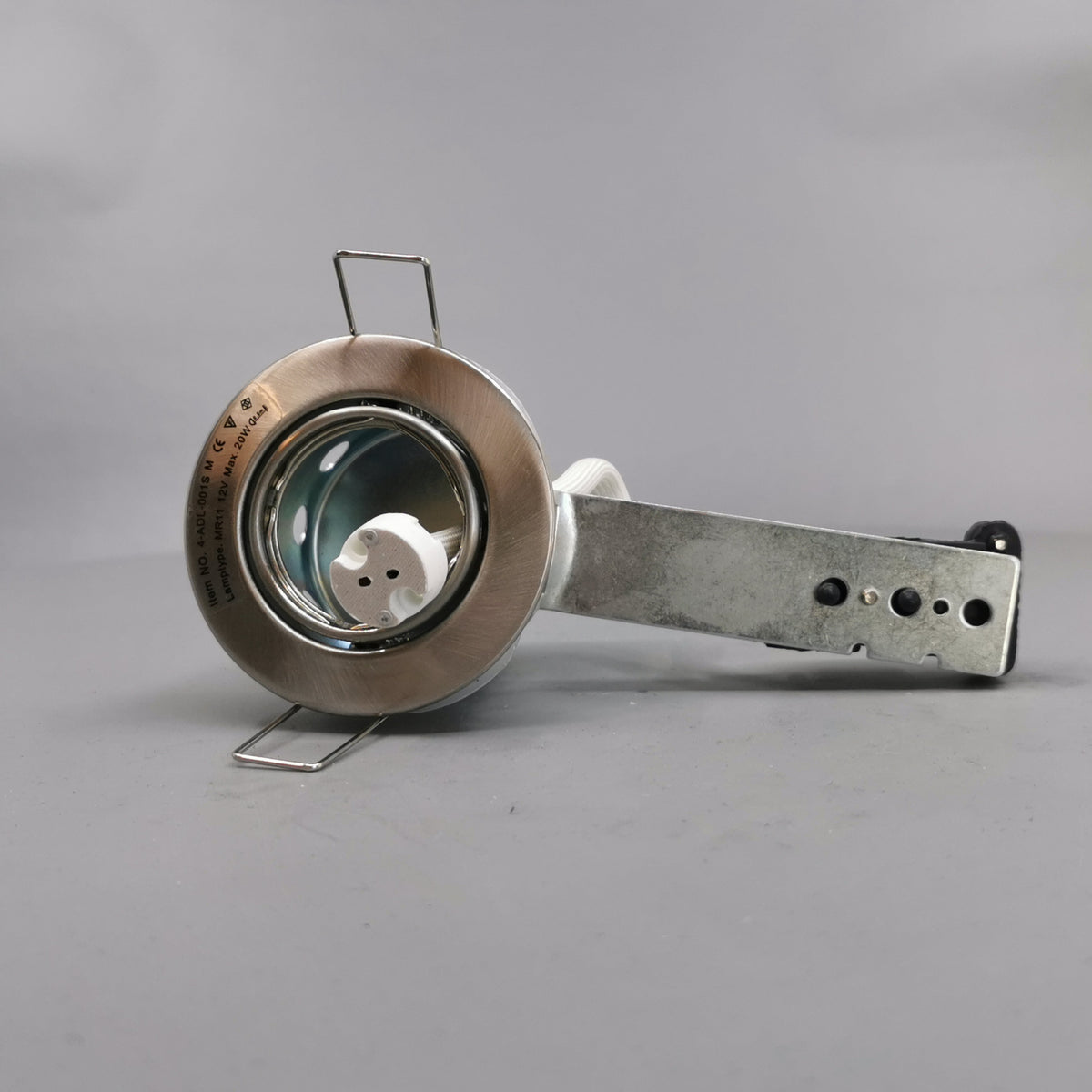 Downlight 12 V GU4 Max 20W Børstet kipbar (360° frame 2)