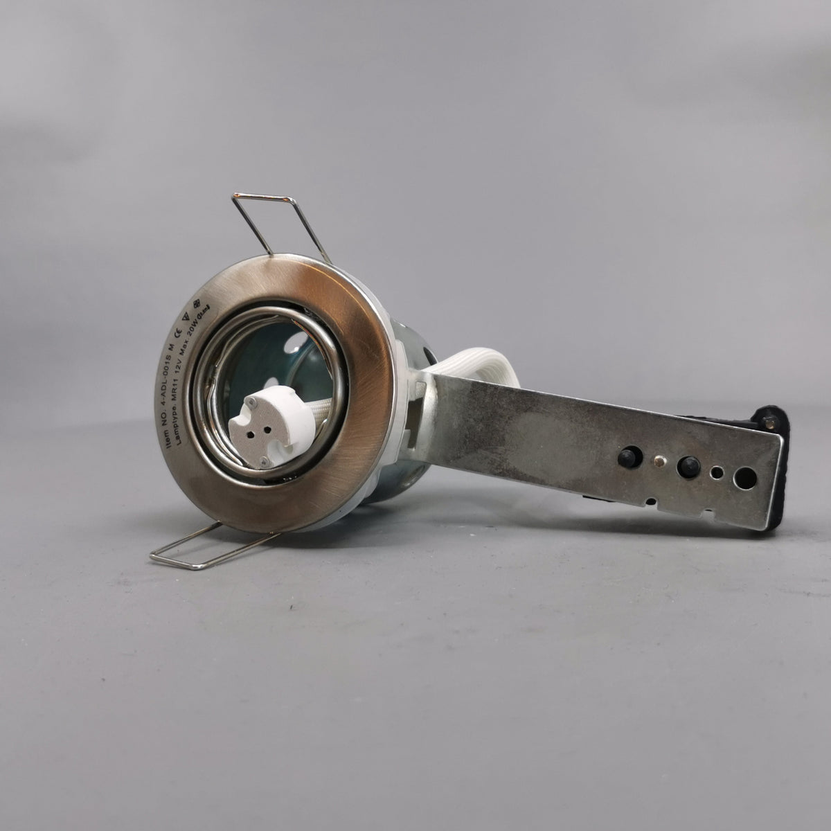 Downlight 12 V GU4 Max 20W Børstet kipbar (360° frame 3)