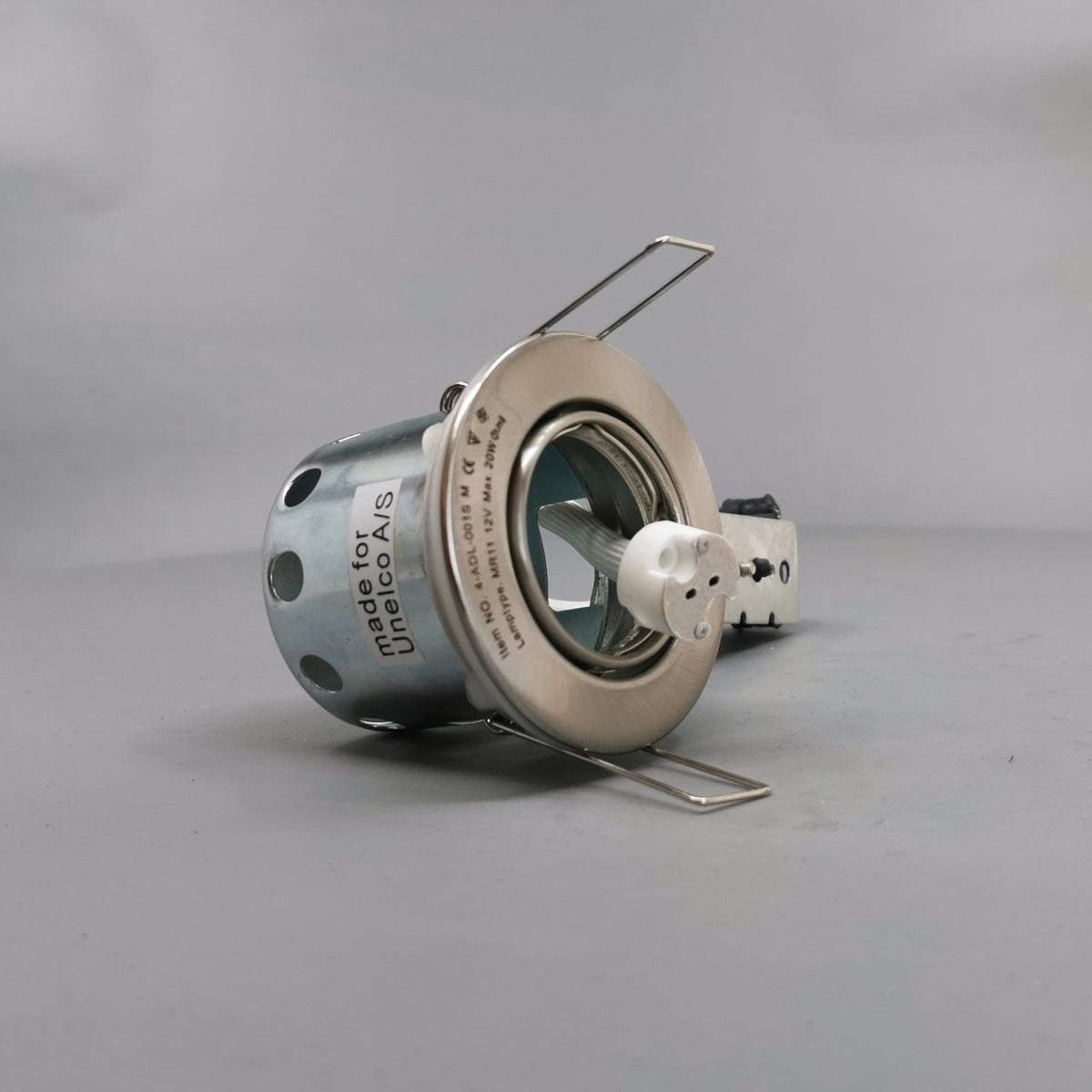 Downlight 12 V GU4 Max 20W Børstet kipbar (360° frame 22)