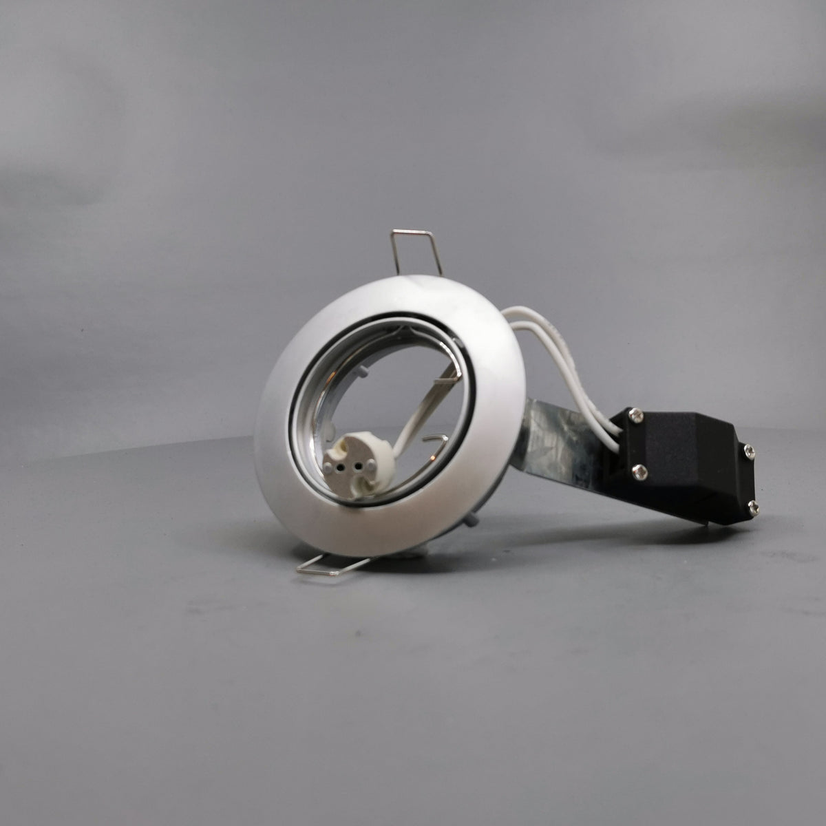 Downlight 12V GU5,3 Max 35W satin kipbar (360° frame 3)