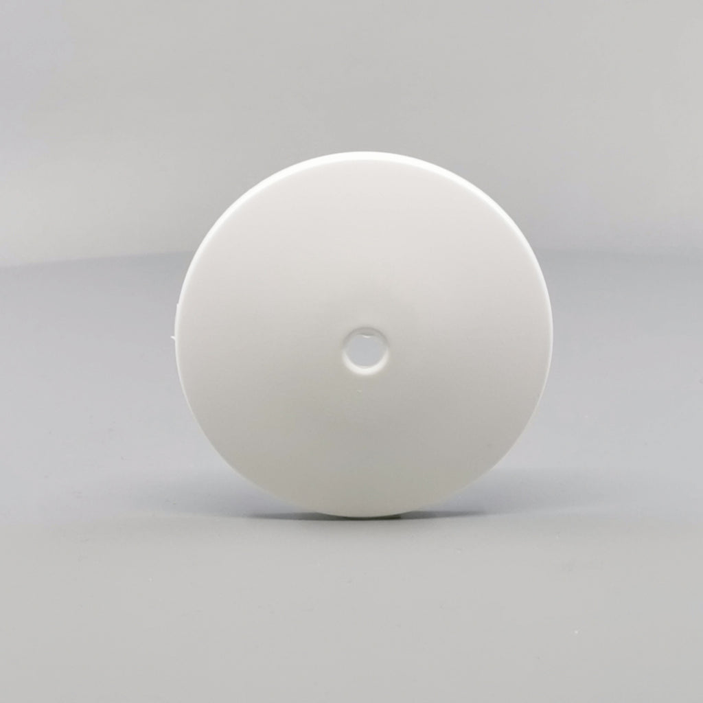 Dæksel for lampeudtag Ø75 Hvid