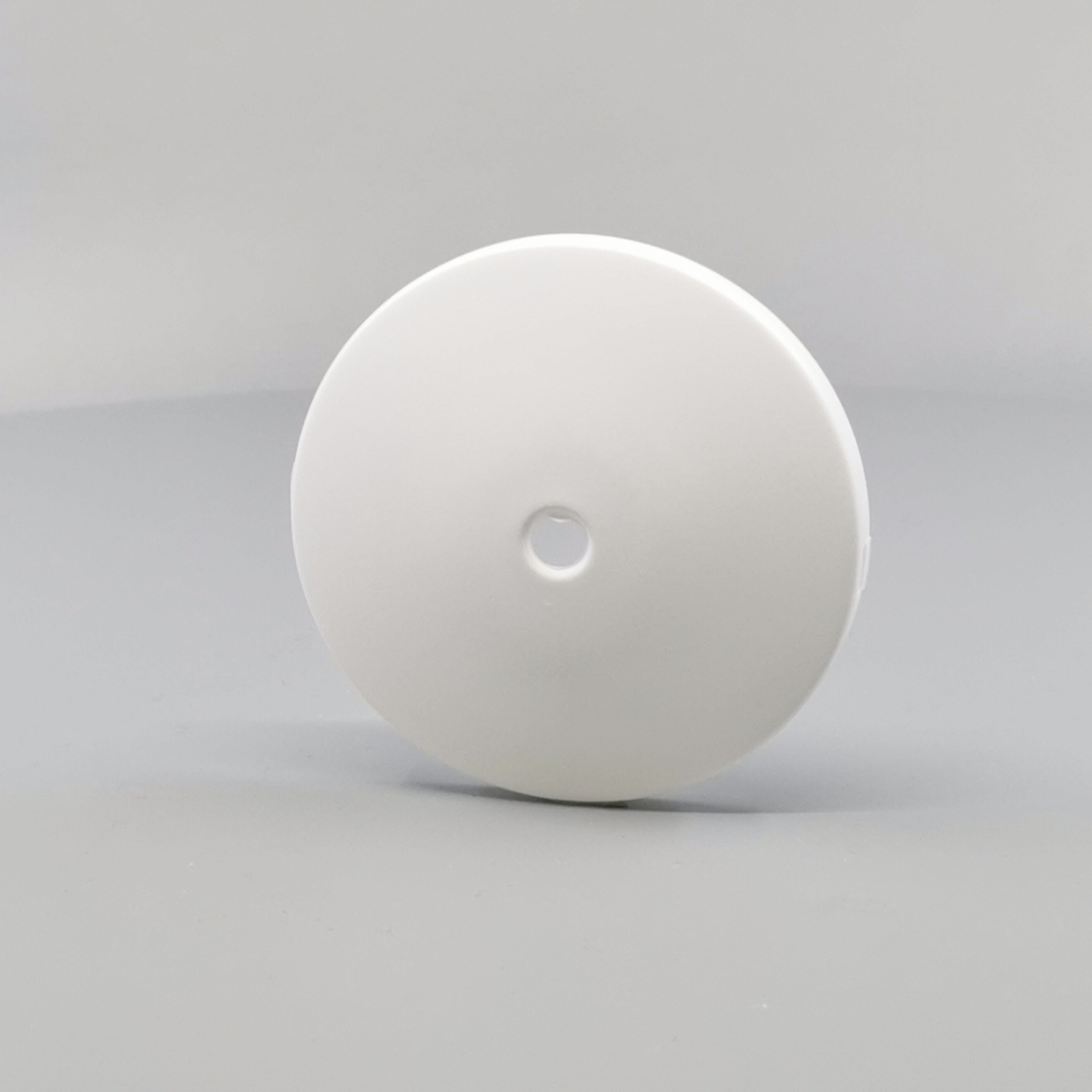 Dæksel for lampeudtag Ø75 Hvid