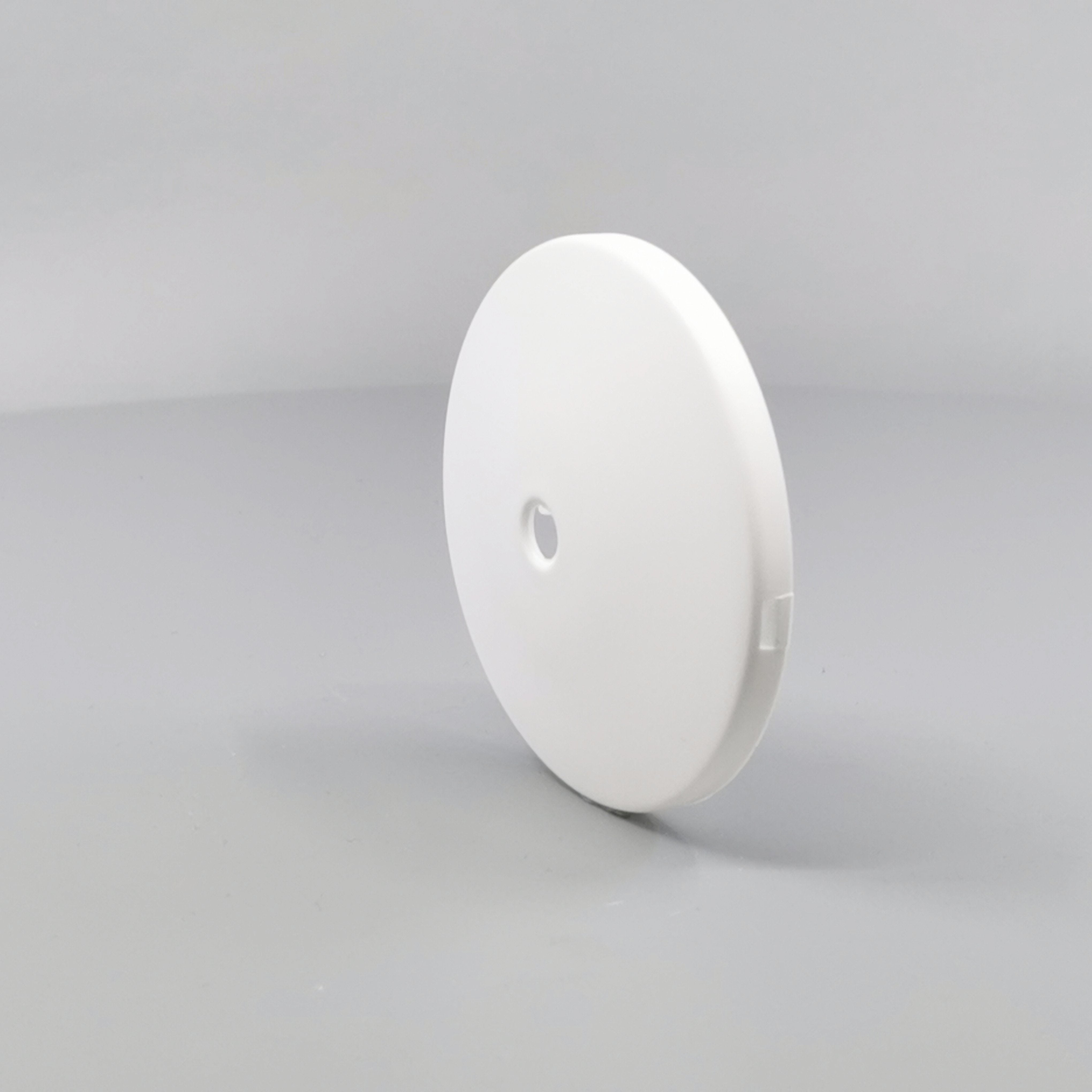 Dæksel for lampeudtag Ø75 Hvid