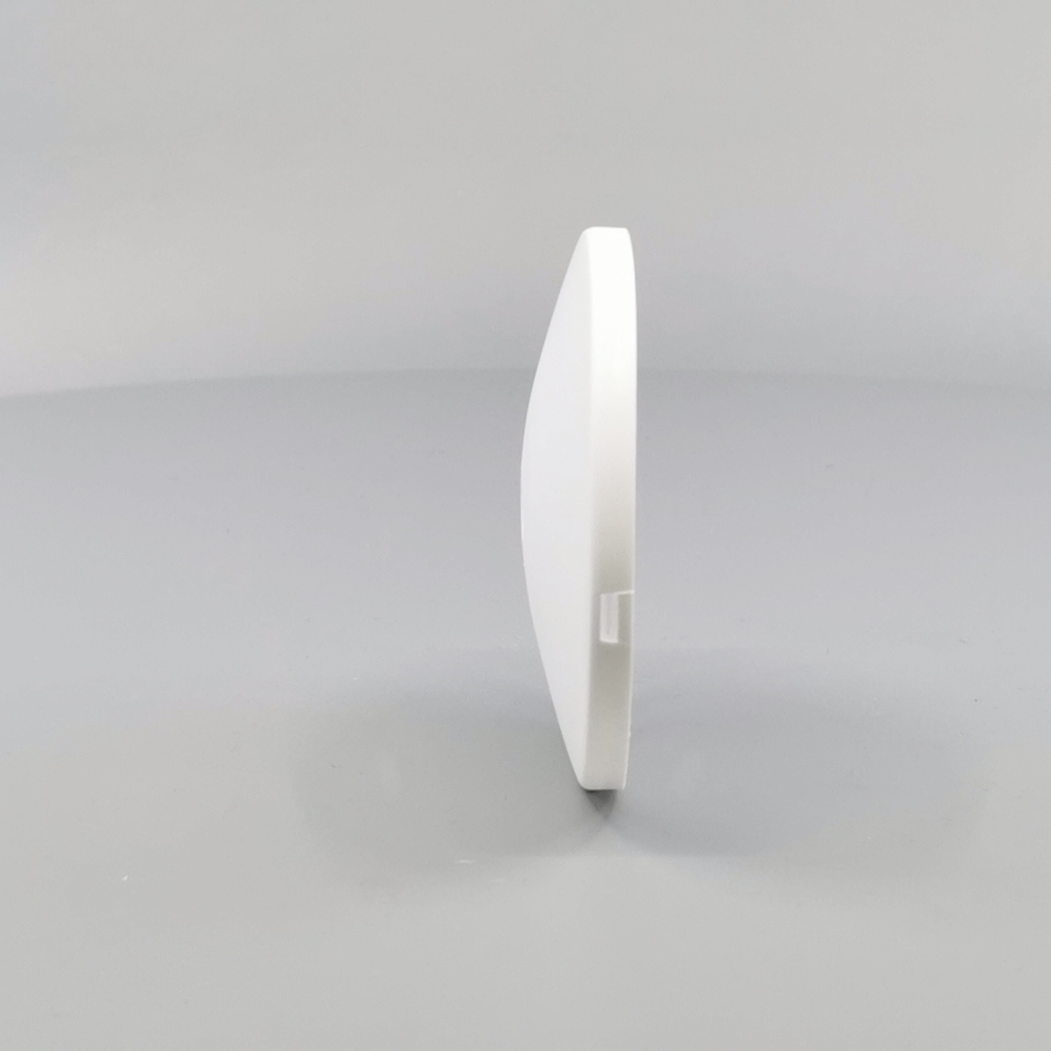 Dæksel for lampeudtag Ø75 Hvid