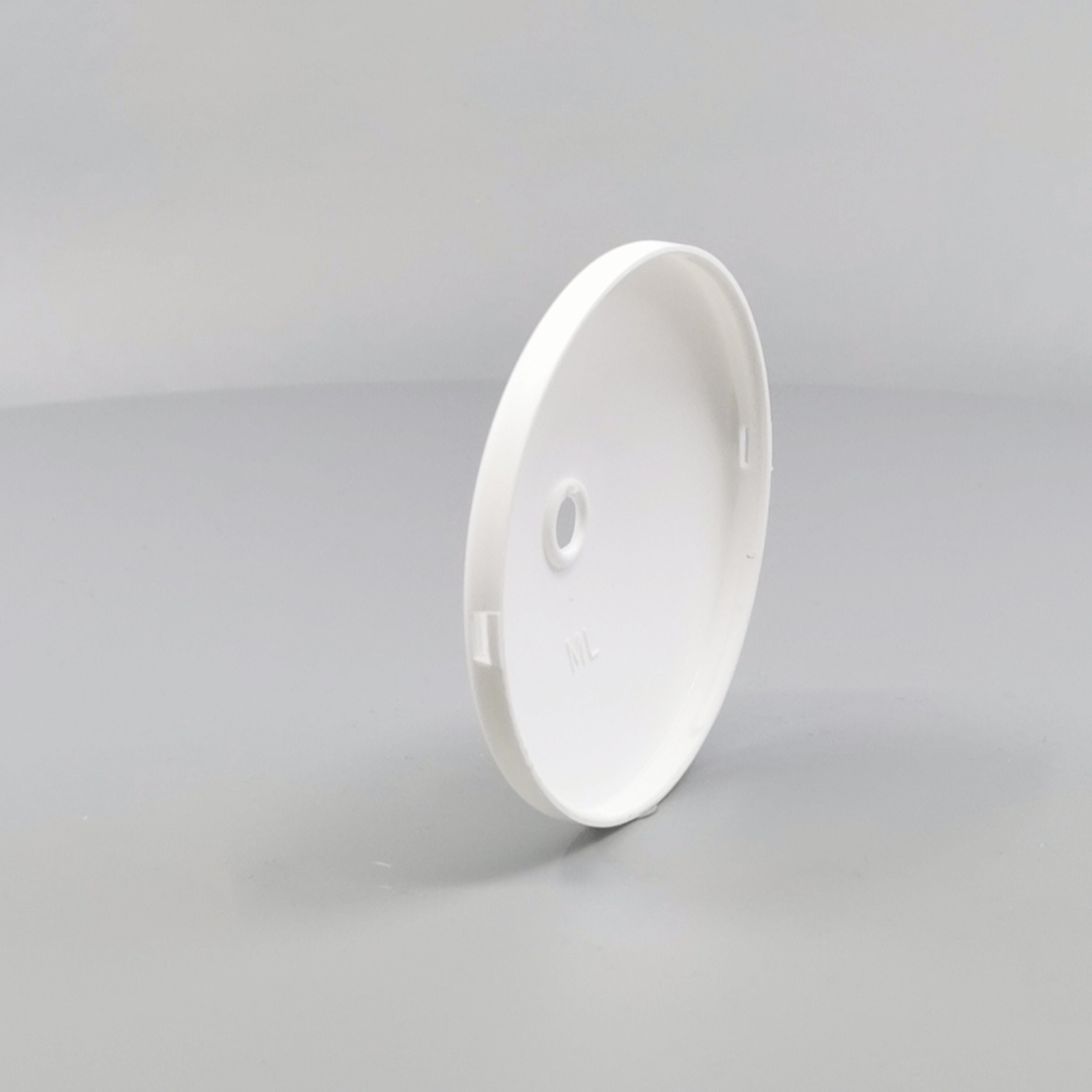 Dæksel for lampeudtag Ø75 Hvid