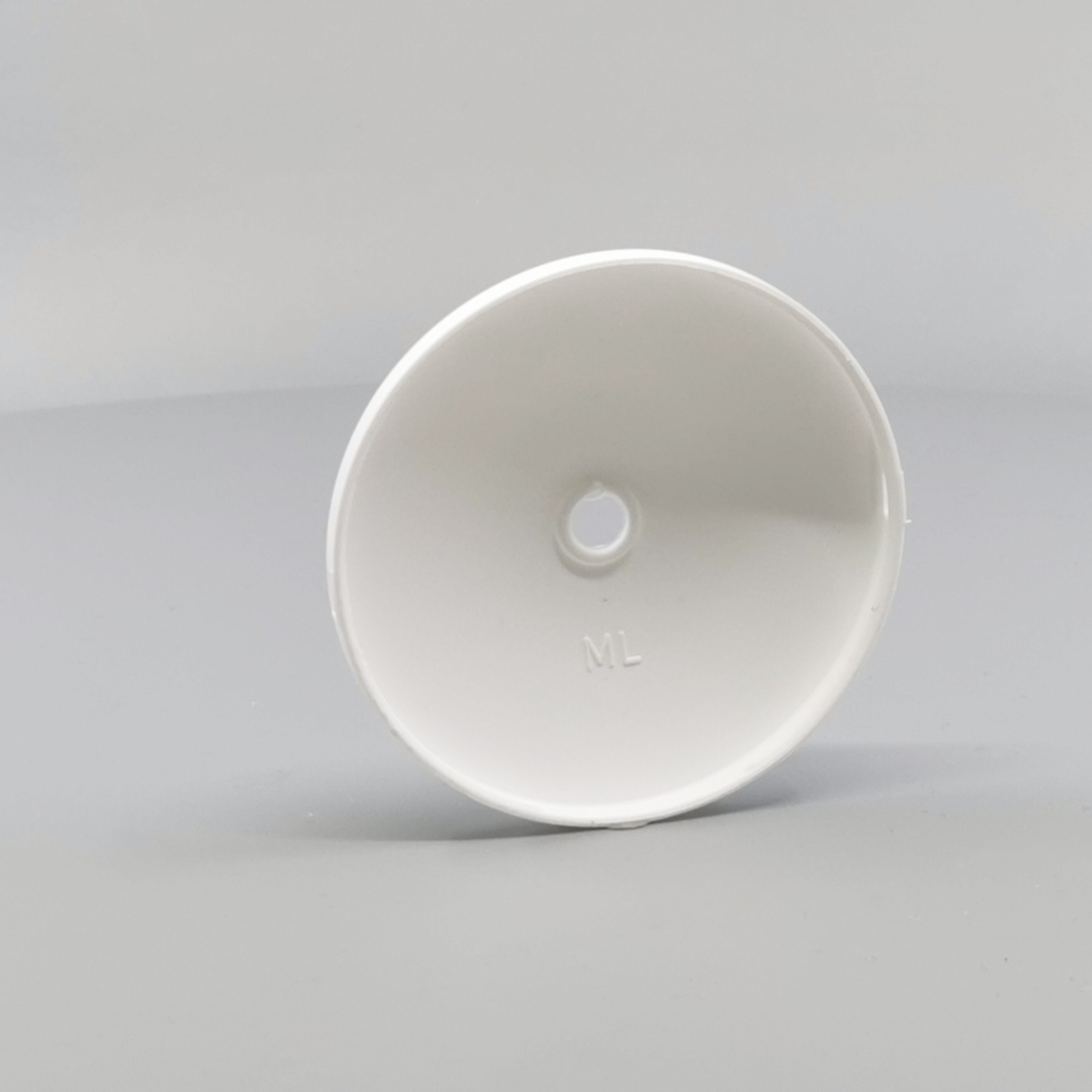 Dæksel for lampeudtag Ø75 Hvid