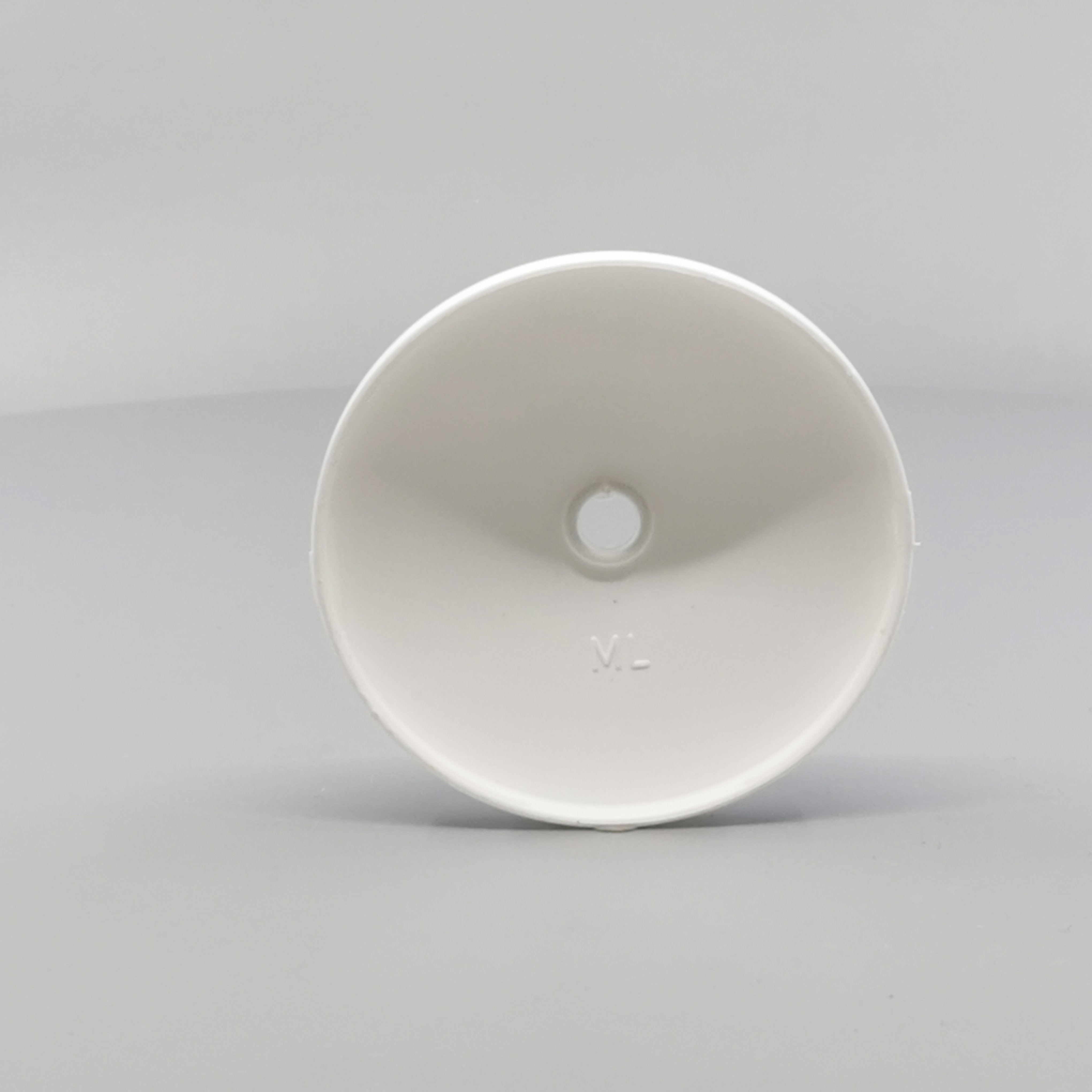 Dæksel for lampeudtag Ø75 Hvid