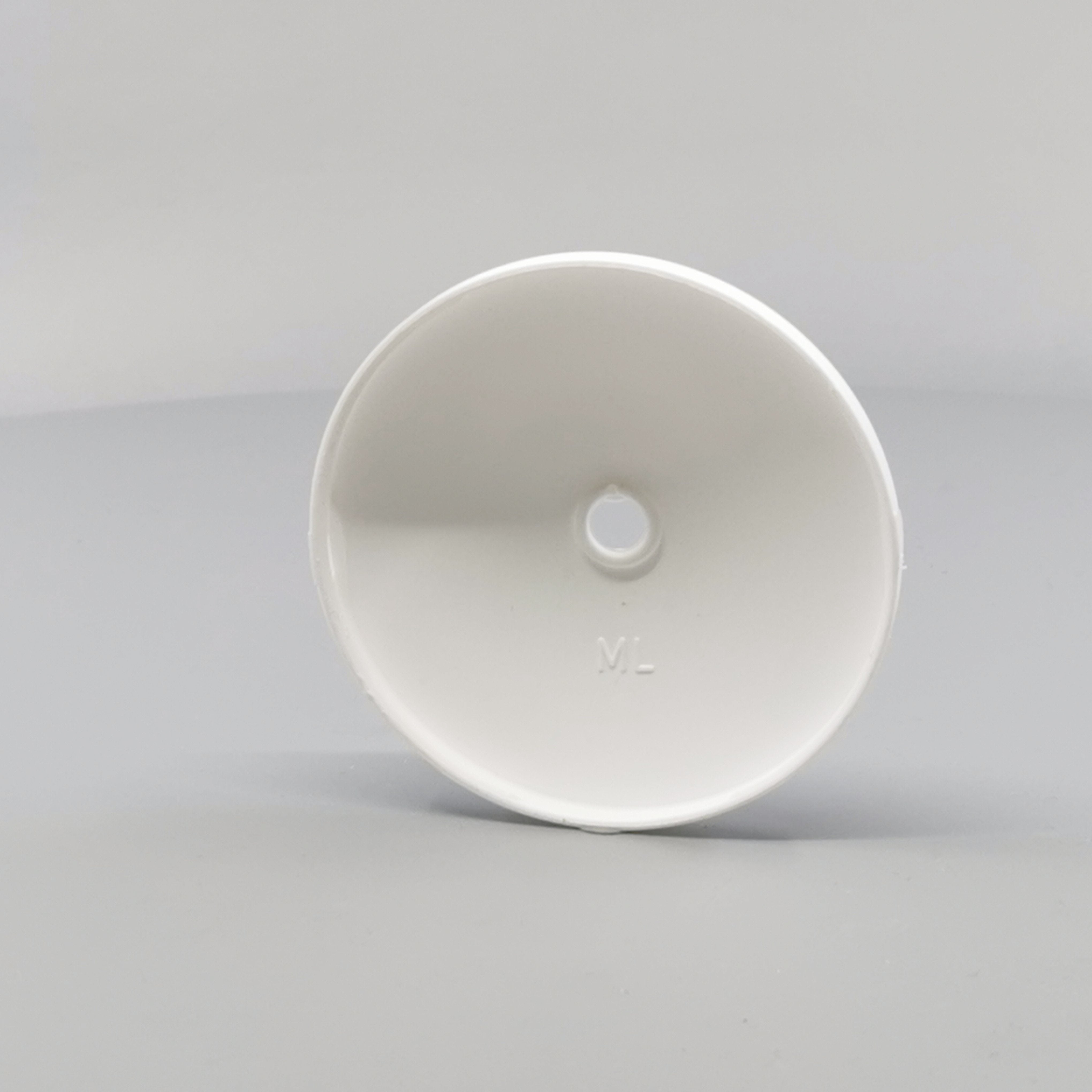 Dæksel for lampeudtag Ø75 Hvid