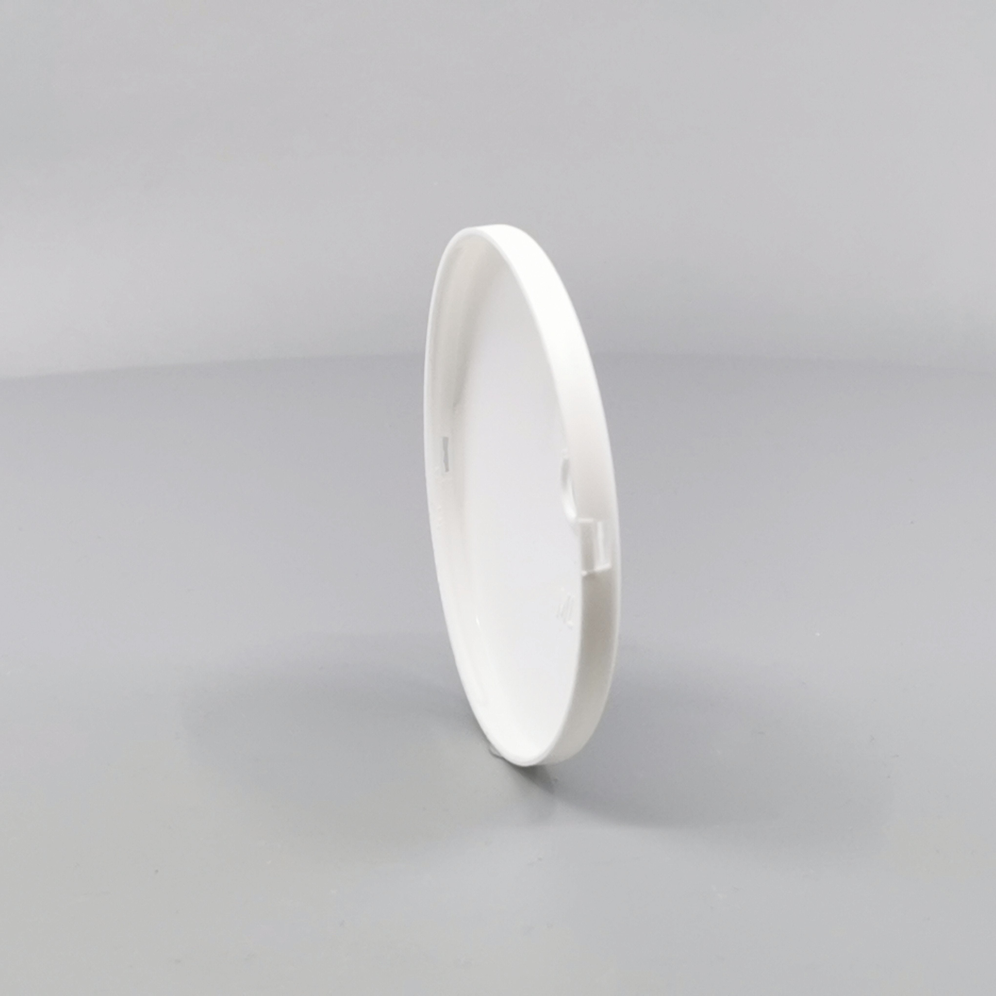 Dæksel for lampeudtag Ø75 Hvid