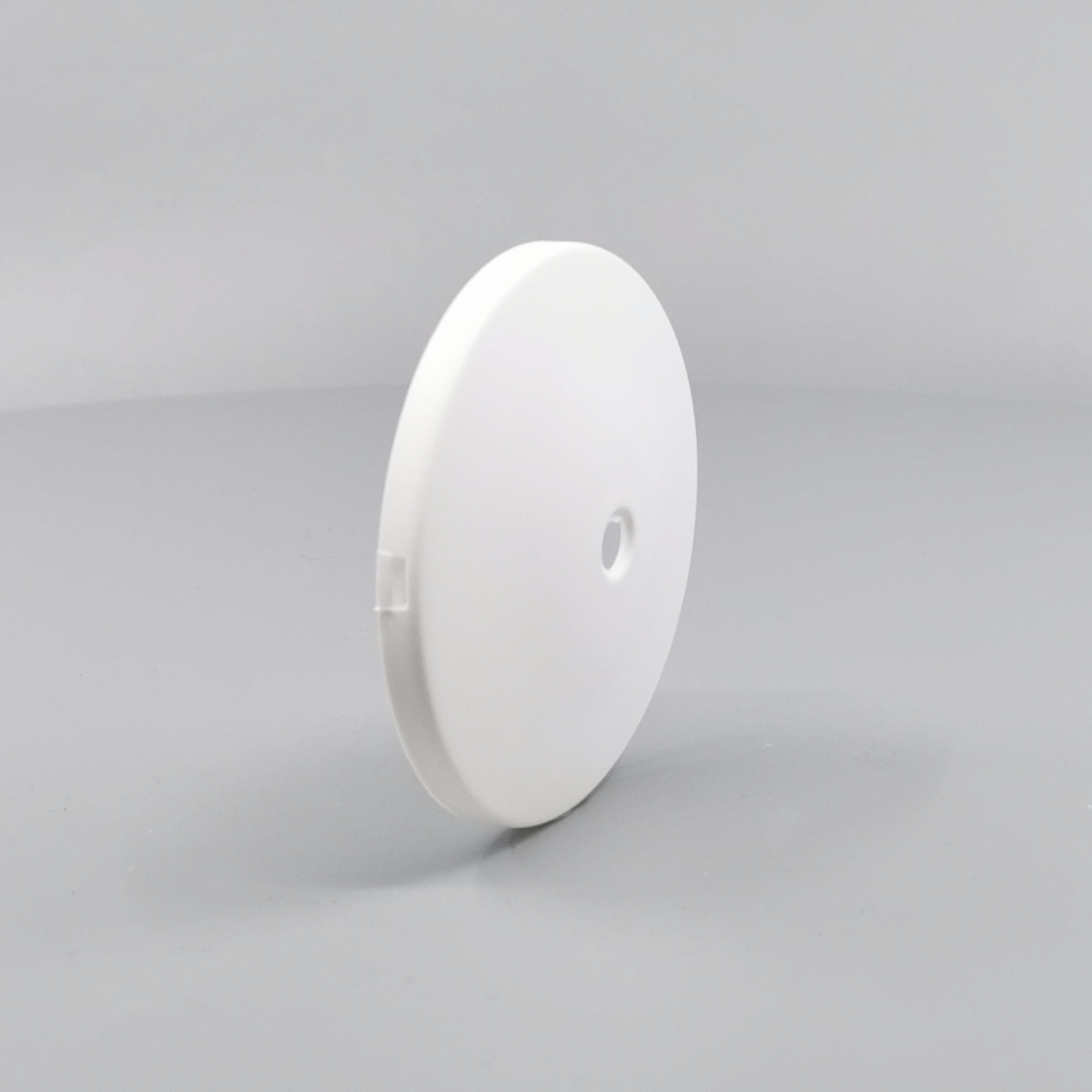 Dæksel for lampeudtag Ø75 Hvid