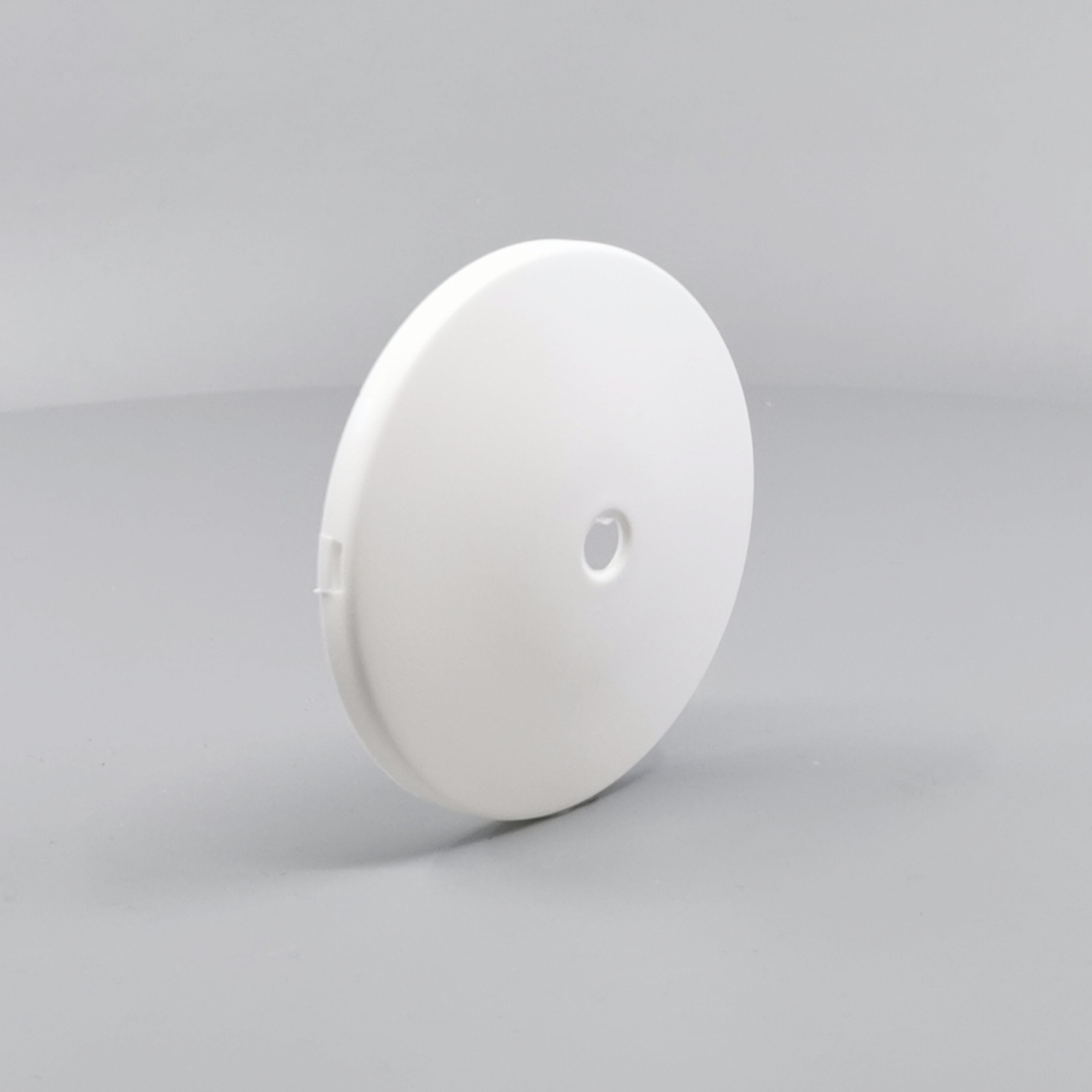 Dæksel for lampeudtag Ø75 Hvid