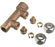ROTH RØDGODS FORDELERRØR 2X15MM PEX OML.
