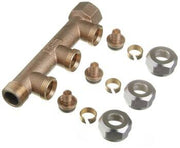 ROTH RØDGODS FORDELER 3X15MM PEX OMLØBER
