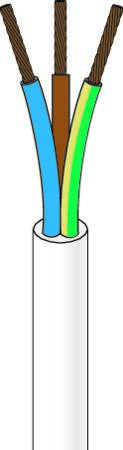 LEDNING 3G0,75 PKAJ HVID RG100