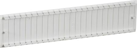 Dæksel for afblænding for 6 m36 enheder lysegrå