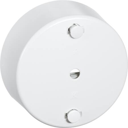 Clips roset 4 led + j hvid Ø80