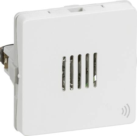 LK FUGA® indsats lydgiver 24 V d.c. m sikring hvid