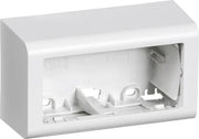 LK Fuga Softline vandret underlag 2 modul 49mm dyb - hvid