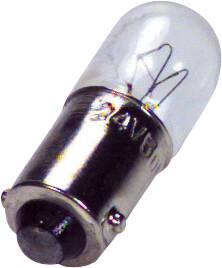 GLØDELAMPE BA9S 2,1W 30V