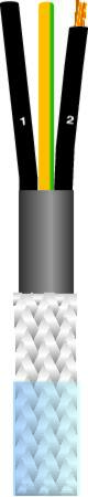 STYREKABEL  4G0,75   YCY-JZ  TR