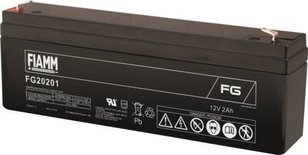 FIAMM blybatteri 12V/2,0AH