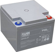 FIAMM 10 ÅRS BLYBATTERI  12V/27AH.