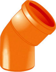 PVC-BØJNING 110MM 88,5 GRADER