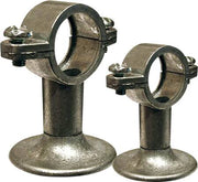 ZINKRØRBÆRER M/VÆGFLANGE 1/2"