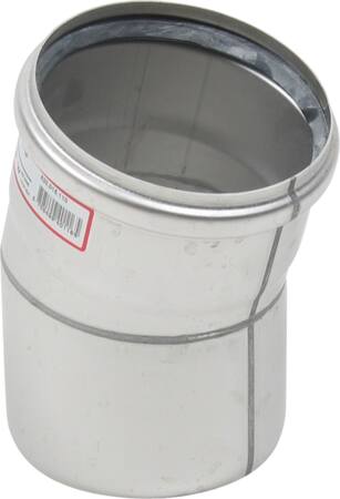 BØJNING 15 GRADER Ø110MM AISI304