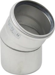 BØJNING 30 GRADER Ø110MM AISI304
