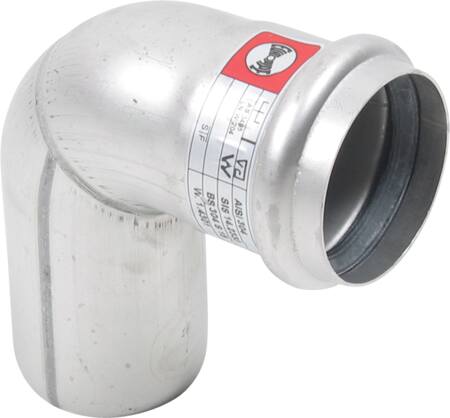 BØJNING 87,5 GRADER Ø50MM AISI304