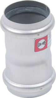 DOBBELT STIKMUFFE Ø50MM AISI304